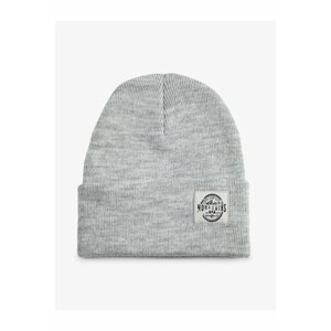 Koton Basic Beanie Landscape with Label Printed Fold Detail