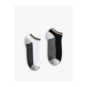 Koton Set of 2 Booties and Socks, Multicolored