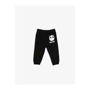 Koton Men's Sweatpants Black 4WMB40038TK