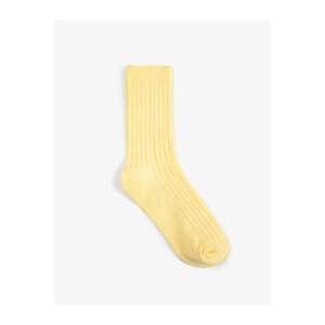 Koton Textured Long Crew Socks