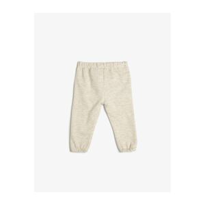 Koton Basic Jogger Sweatpants with Elastic Waist, Cotton
