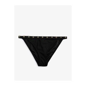 Koton Bikini Bottoms with Eyelet Detail at the Waist.