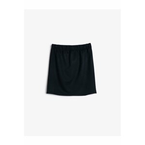 Koton Basic Mini School Skirt, Elastic Waist