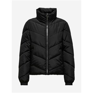 Black Ladies Quilted Jacket JDY Finno - Women