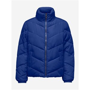 Dark blue ladies quilted jacket JDY Finno - Ladies