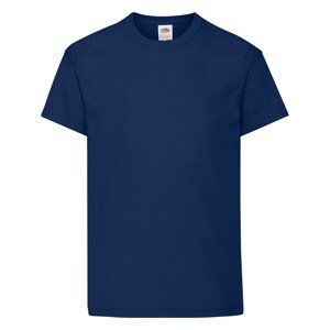 Navy T-shirt for kids Original Fruit of the Loom