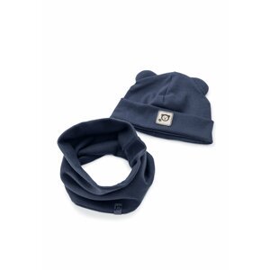 iltom Kids's Set Cap&Chimney Bear K004 04 Navy Blue