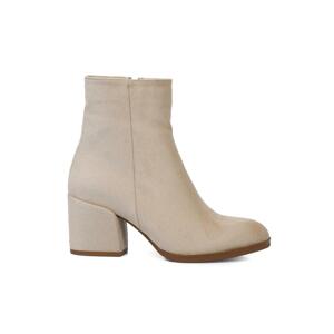 Capone Outfitters Women's Capone Round Toe Boots with Zipper at the Side.