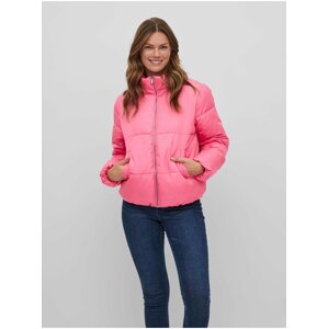 Pink Ladies Quilted Jacket VILA Tate - Women