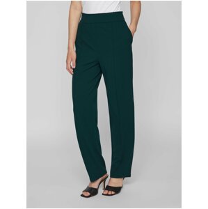 Green Ladies Trousers VILA Clua - Ladies