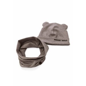 iltom Kids's Set Cap&Chimney Teddy Bear K007 01