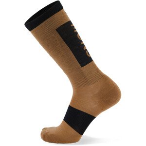 Mons Royale merino socks brown