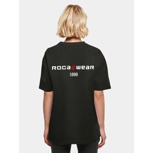 Rocawear Women's T-Shirt with Printed Back - Black