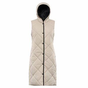 Women's vest nax NAX ELEDA white pepper