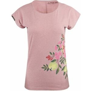 Women's T-shirt ALPINE PRO UDAWA DUSTY ROSE