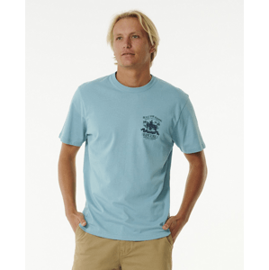 T-Shirt Rip Curl SEARCH TRIP TEE Dusty Blue