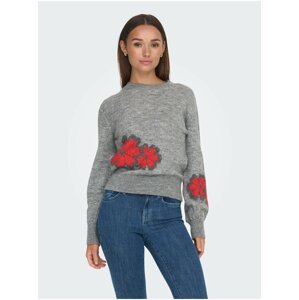 JDY Ritt Grey Womens Sweater - Ladies