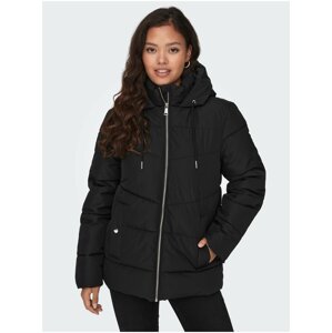 Black Ladies Quilted Jacket JDY Turbo - Women