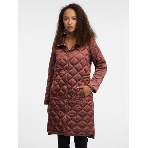 Orsay Brown Womens Light Quilted Coat - Women