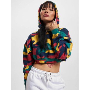 Women's crop sweatshirt Dangerous DNGRS - camo