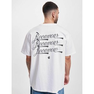 Man T-Shirt Rocawear TRIPPLE - white