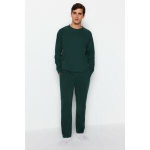 Trendyol Green Men's Regular Fit Pajamas Set