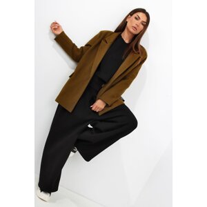 Official women's jacket Miss city with khaki application