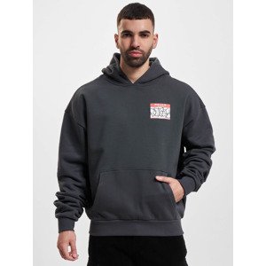 Men's Sweatshirt Dangerous DNGRS Name Tag - gray