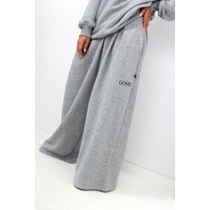Miss city official grey sweatpants with wide legs