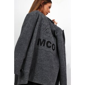 Official women's Miss city jacket with grey application