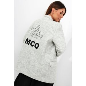 Official women's Miss city jacket with light grey application