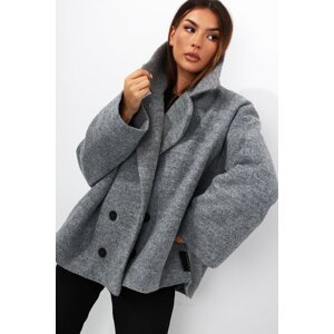 Miss city official loose coat/jacket grey
