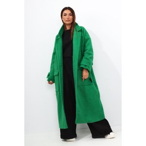 Women's oversize green coat Miss city Official