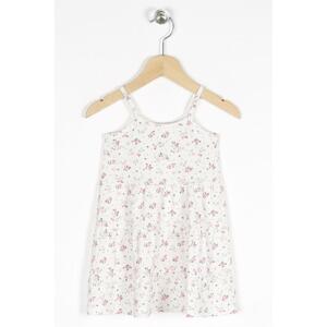 zepkids Girl's Dress with Flower Size in White and Color