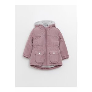 LC Waikiki Hooded Long Sleeved Basic Baby Girl's Coat