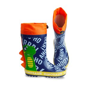 Denokids Colorful Dinosaurs Boys' Rain Boots