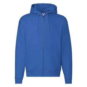 Blue Men's Hoodie Premium Fruit of the Loom