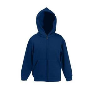 Kids Hoodie Zip Through Hooded Sweat 620350 70/30 280g