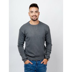 Men ́s sweater GLANO - dark gray