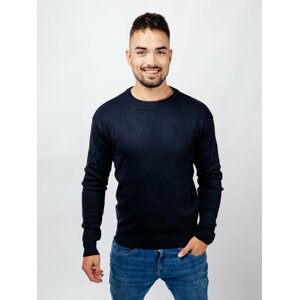 Man sweater GLANO - dark blue