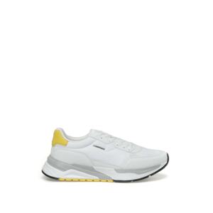 Lumberjack Jordan 2Pr Mens White-Yellow Sneakers Shoes