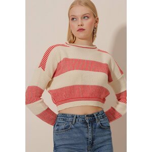 HAKKE Brass Knit Crop SWEATER