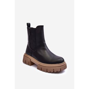 Insulated Massive Boots Chelsea Big Star Black