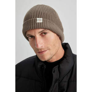 DEFACTO Men Acrylic Knitwear Beret