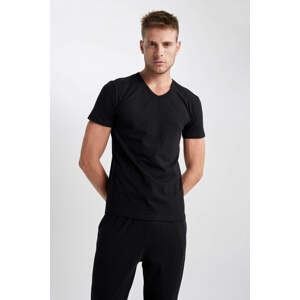 DEFACTO Slim Fit Short Sleeve Knitted Tops