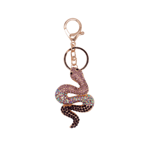 Key Chain Snake BR-6 pink