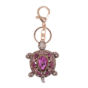 Keychain Tortoise BR-8 pink