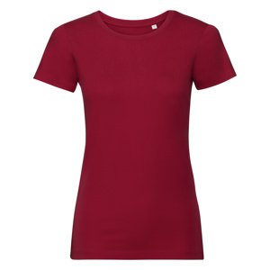 Pure Organic Russell Women's Red T-shirt