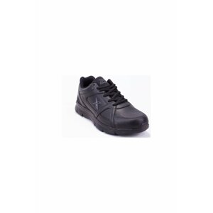 KINETIX KALEN BLACK PU SNEAKER