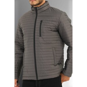 River Club Men's Anthracite Lined Waterproof And Windproof Sports Jacket.